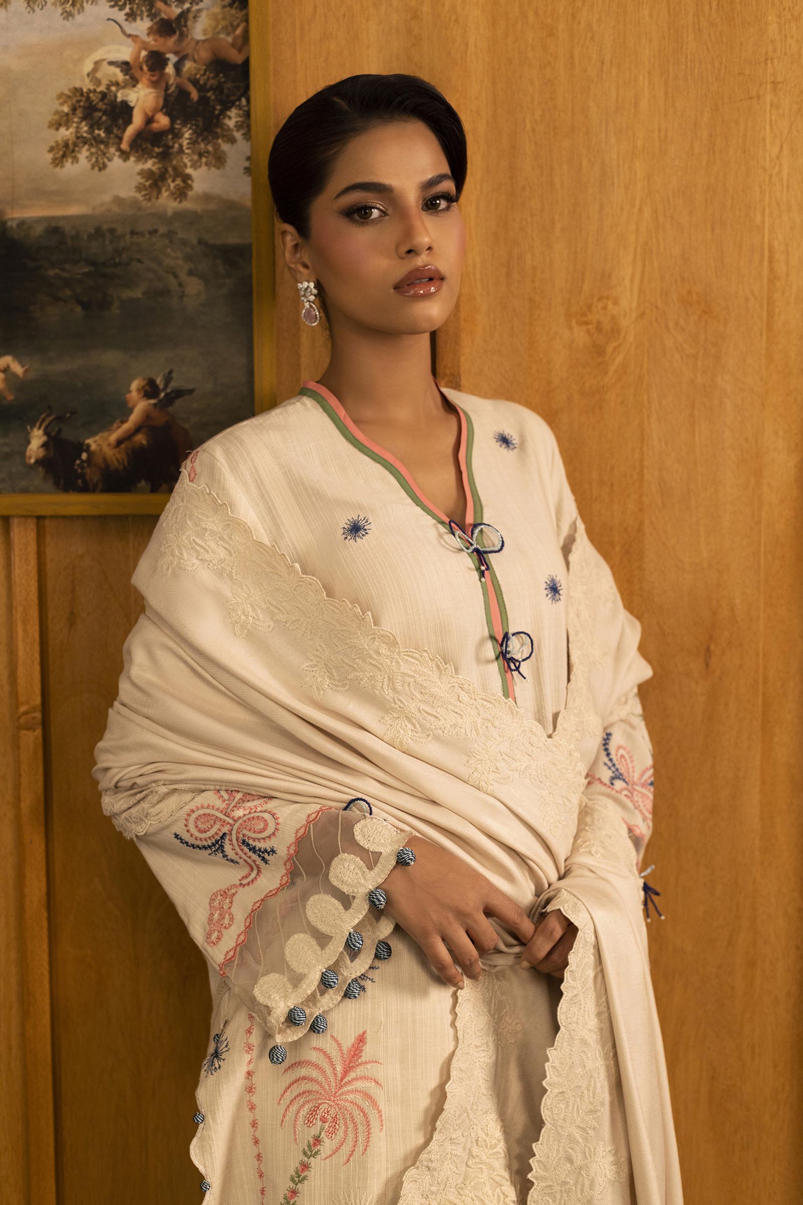 Sana Safinaz | Muzlin Winter 25 | M253-003B - by Libasekhas UK - Registered Vendor of : Sana Safinaz - 100% Original Designer Dress