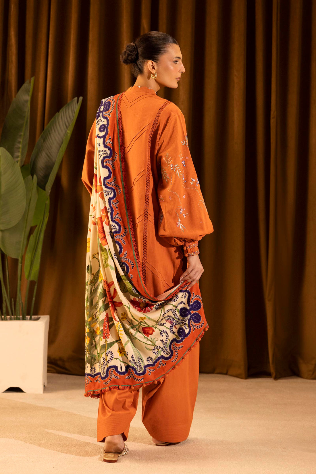 Sana Safinaz | Muzlin Winter 25 | M253-009B - by Libasekhas UK - Registered Vendor of : Sana Safinaz - 100% Original Designer Dress