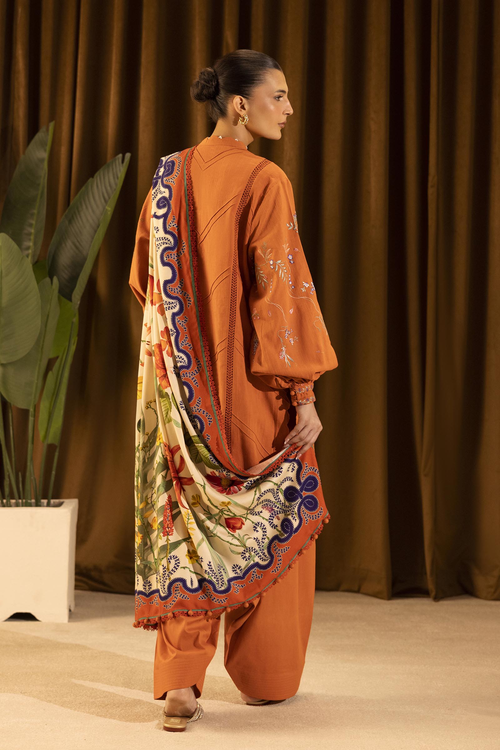 Sana Safinaz | Muzlin Winter 25 | M253-009B - by Libasekhas UK - Registered Vendor of : Sana Safinaz - 100% Original Designer Dress