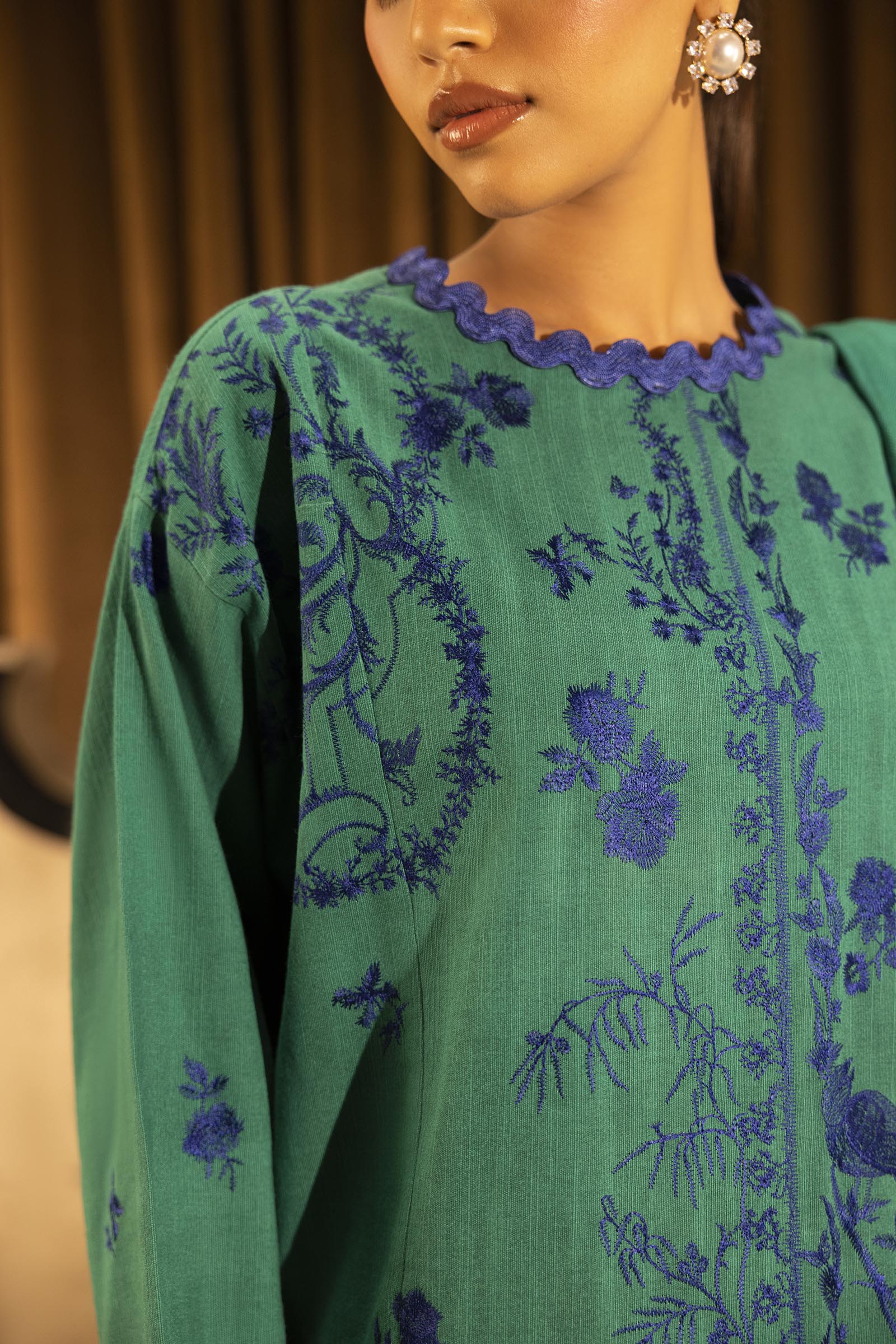 Sana Safinaz | Muzlin Winter 25 | 010A - by Libasekhas UK - Registered Vendor of : Sana Safinaz - 100% Original Designer Dress