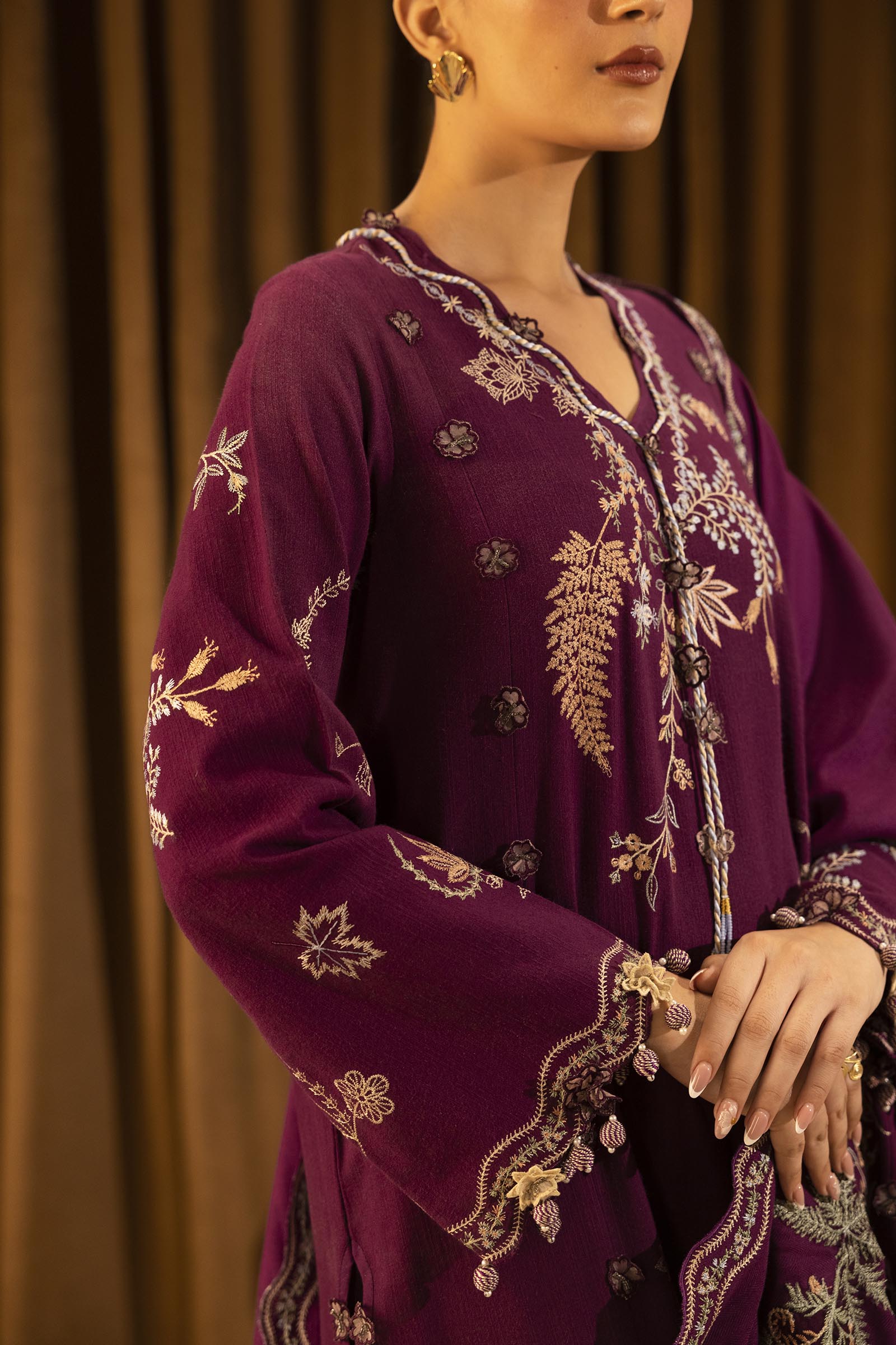 Sana Safinaz | Muzlin Winter 25 | 011B - by Libasekhas UK - Registered Vendor of : Sana Safinaz - 100% Original Designer Dress