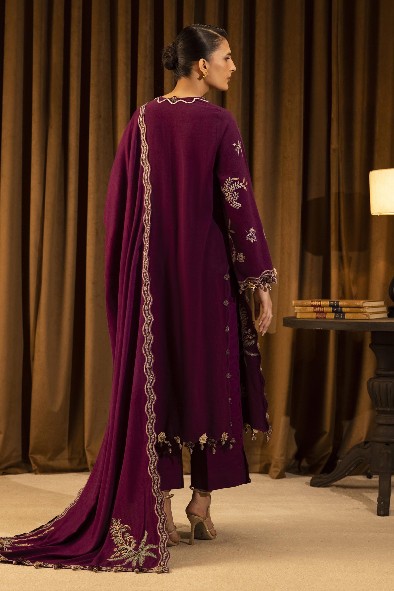 Sana Safinaz | Muzlin Winter 25 | 011B - by Libasekhas UK - Registered Vendor of : Sana Safinaz - 100% Original Designer Dress