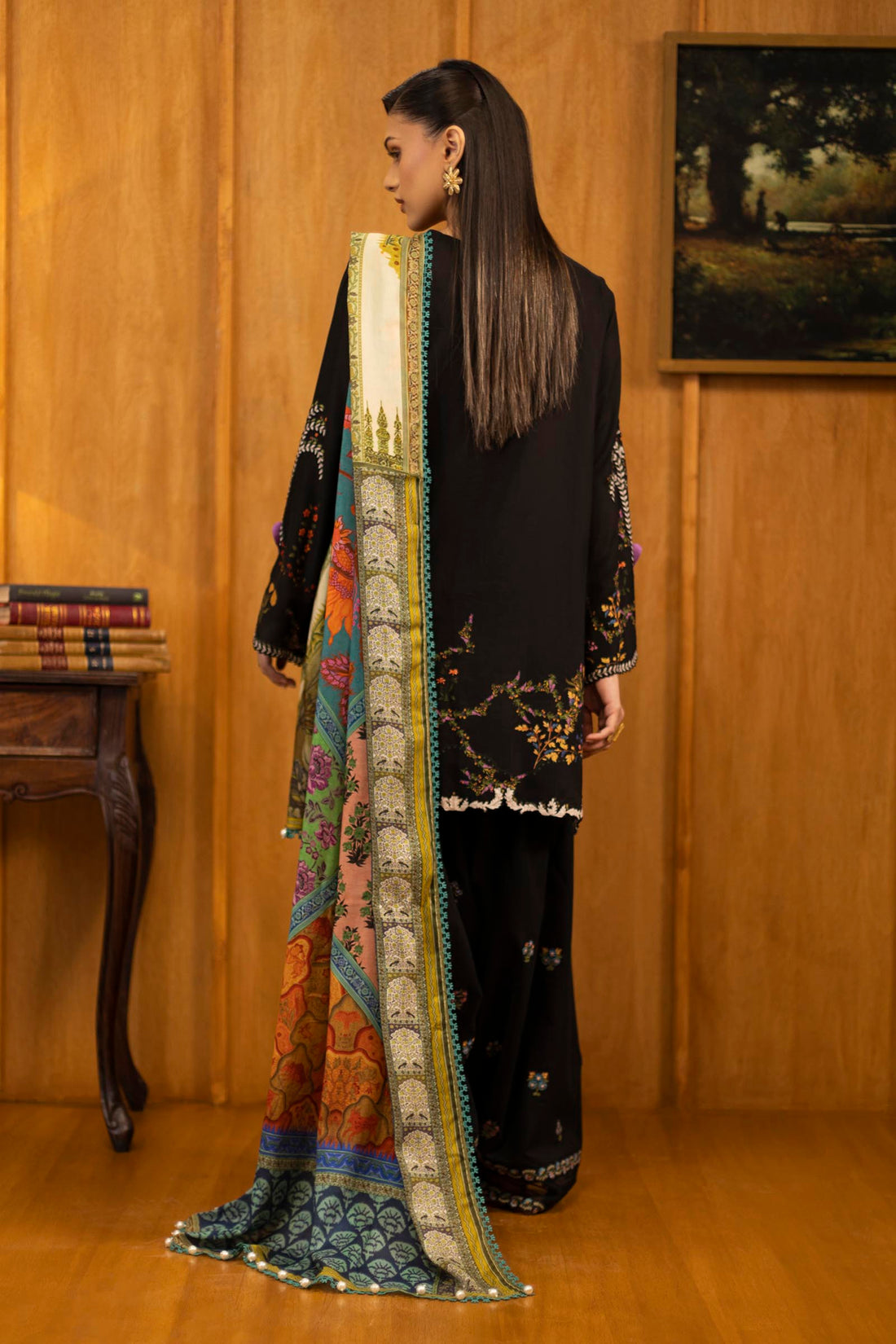 Sana Safinaz | Muzlin Winter 25 | 015B - by Libasekhas UK - Registered Vendor of : Sana Safinaz - 100% Original Designer Dress