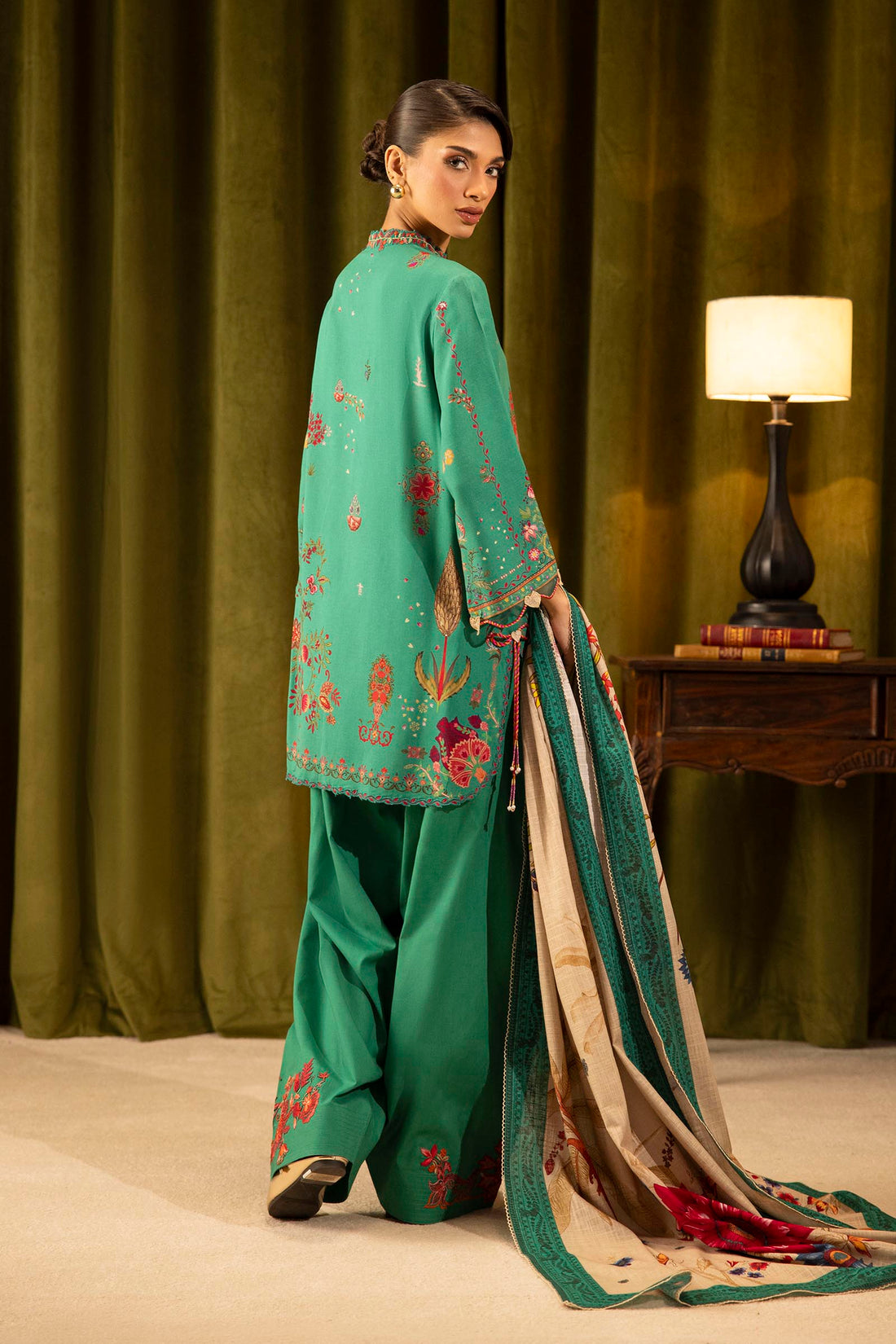 Sana Safinaz | Muzlin Winter 25 | 019B - by Libasekhas UK - Registered Vendor of : Sana Safinaz - 100% Original Designer Dress