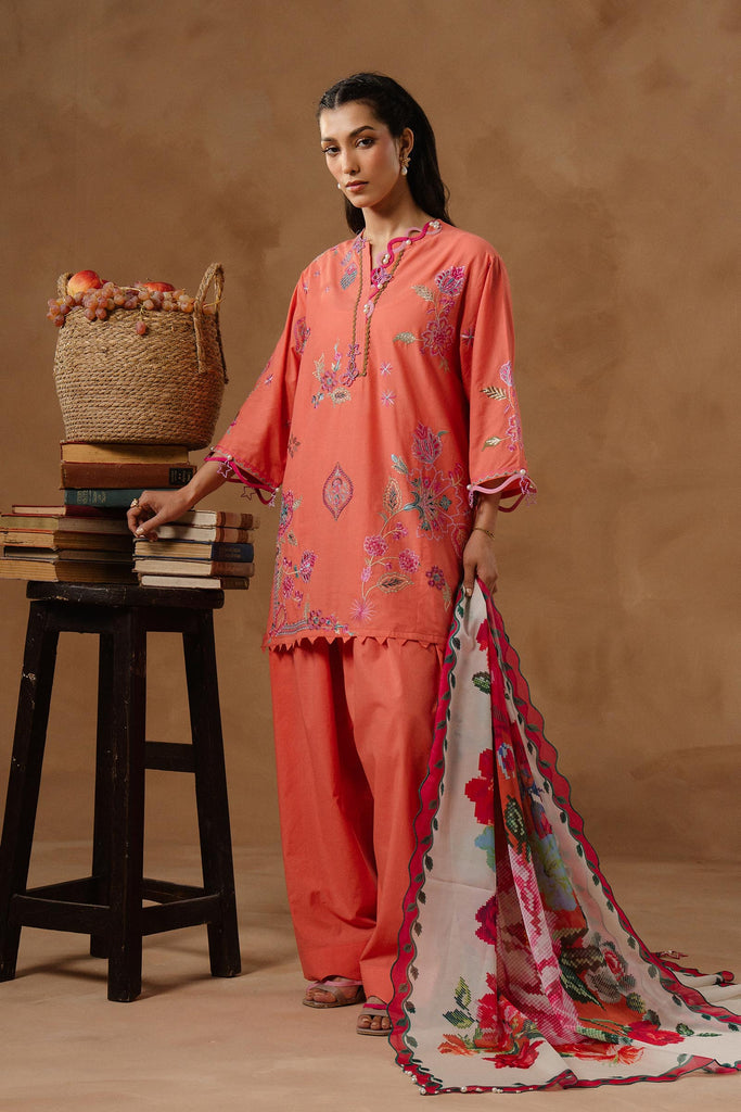 Sana Safinaz | Muzlin Spring 26 | M261-006B-AL - by Libasekhas UK - Registered Vendor of : Sana Safinaz - 100% Original Designer Dress
