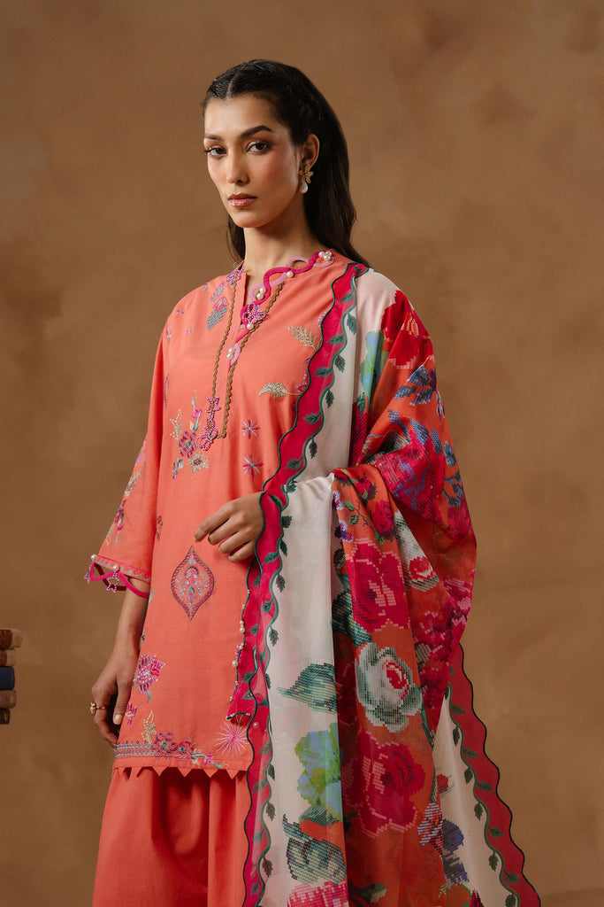 Sana Safinaz | Muzlin Spring 26 | M261-006B-AL - by Libasekhas UK - Registered Vendor of : Sana Safinaz - 100% Original Designer Dress