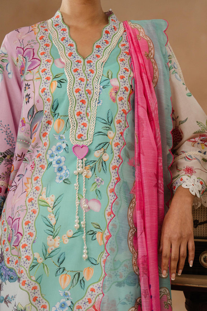 Sana Safinaz | Muzlin Spring 26 | M261-013A-CU - by Libasekhas UK - Registered Vendor of : Sana Safinaz - 100% Original Designer Dress