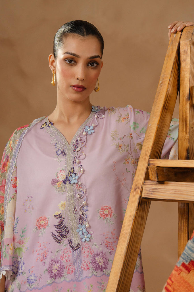 Sana Safinaz | Muzlin Spring 26 | M261-014A-CU - by Libasekhas UK - Registered Vendor of : Sana Safinaz - 100% Original Designer Dress