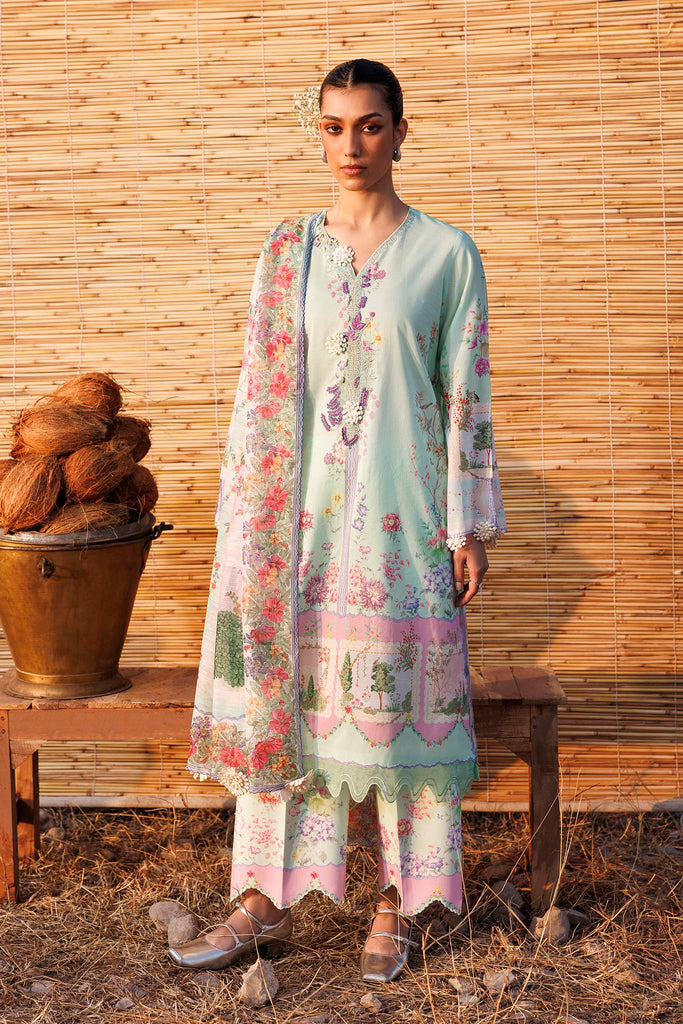 Sana Safinaz | Muzlin Spring 26 | M261-014B-CU - by Libasekhas UK - Registered Vendor of : Sana Safinaz - 100% Original Designer Dress