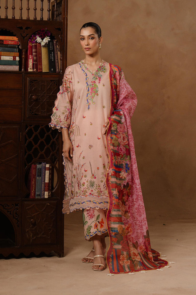 Sana Safinaz | Muzlin Spring 26 | M261-015B-CU - by Libasekhas UK - Registered Vendor of : Sana Safinaz - 100% Original Designer Dress