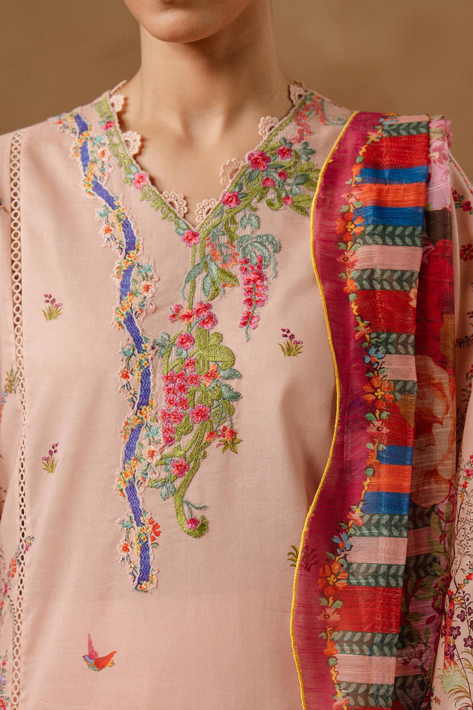 Sana Safinaz | Muzlin Spring 26 | M261-015B-CU - by Libasekhas UK - Registered Vendor of : Sana Safinaz - 100% Original Designer Dress