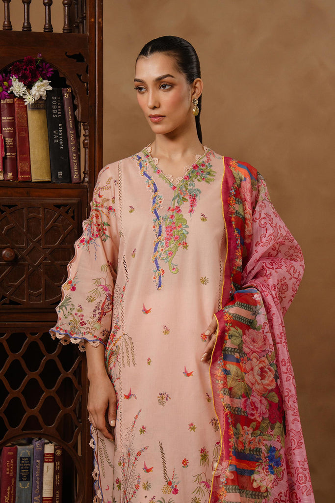 Sana Safinaz | Muzlin Spring 26 | M261-015B-CU - by Libasekhas UK - Registered Vendor of : Sana Safinaz - 100% Original Designer Dress
