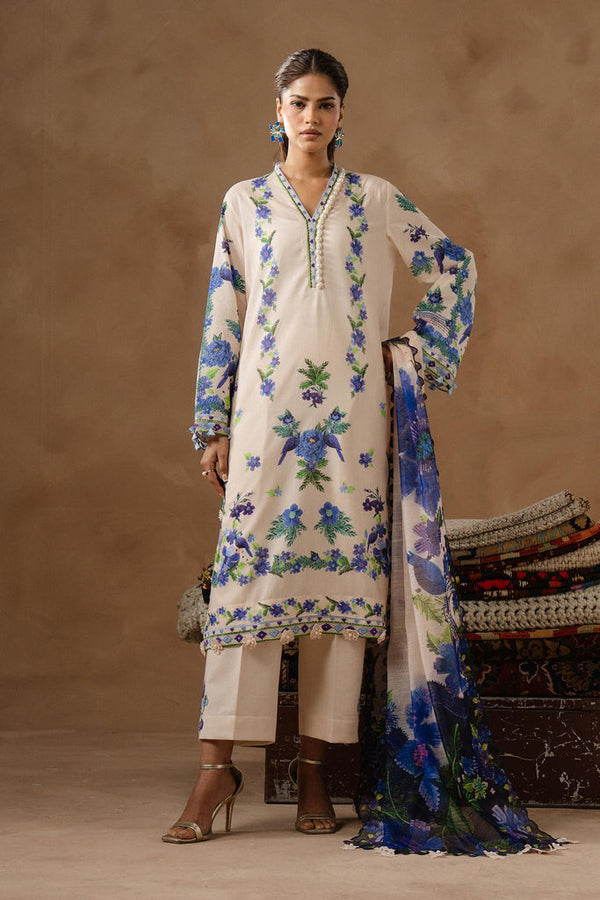 Sana Safinaz | Muzlin Spring 26 | M261-016A-CU - by Libasekhas UK - Registered Vendor of : Sana Safinaz - 100% Original Designer Dress