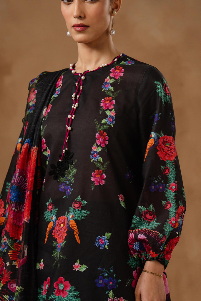 Sana Safinaz | Muzlin Spring 26 | M261-016B-CU - by Libasekhas UK - Registered Vendor of : Sana Safinaz - 100% Original Designer Dress