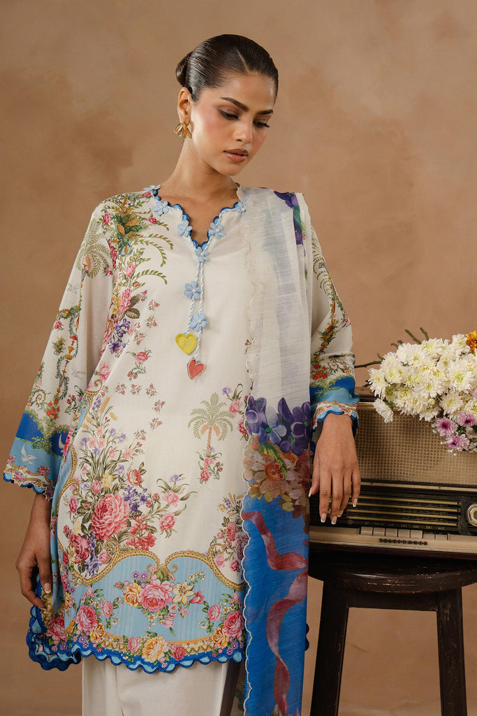 Sana Safinaz | Muzlin Spring 26 | M261-017A-AU - by Libasekhas UK - Registered Vendor of : Sana Safinaz - 100% Original Designer Dress
