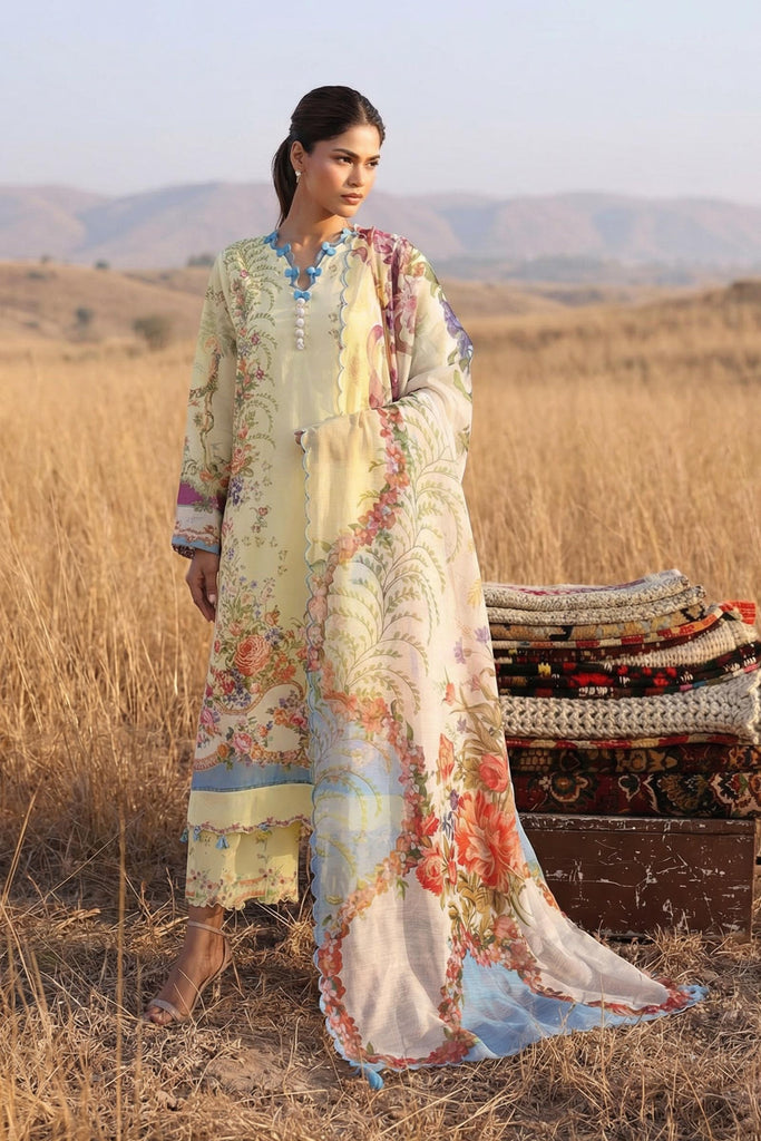 Sana Safinaz | Muzlin Spring 26 | M261-017B-AU - by Libasekhas UK - Registered Vendor of : Sana Safinaz - 100% Original Designer Dress