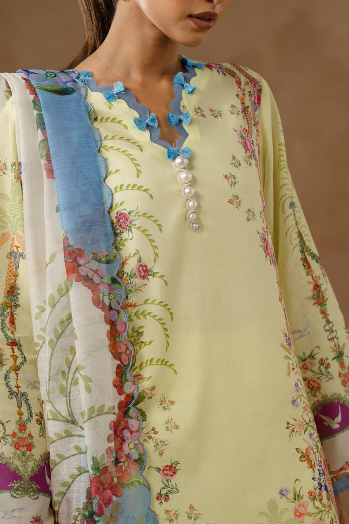 Sana Safinaz | Muzlin Spring 26 | M261-017B-AU - by Libasekhas UK - Registered Vendor of : Sana Safinaz - 100% Original Designer Dress