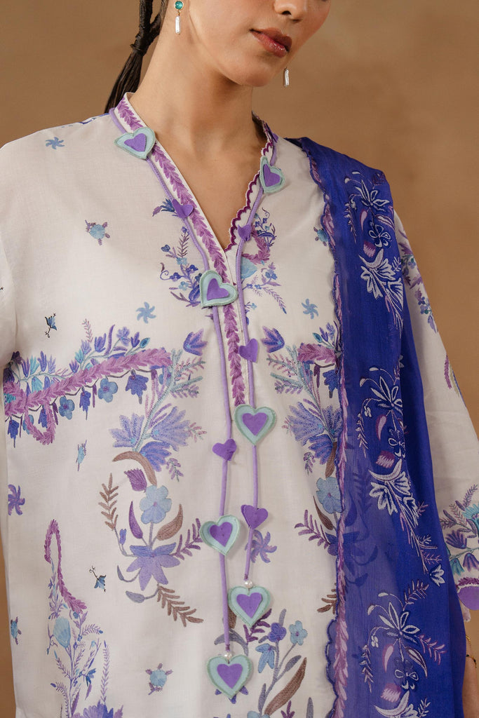 Sana Safinaz | Muzlin Spring 26 | M261-018A-CI - by Libasekhas UK - Registered Vendor of : Sana Safinaz - 100% Original Designer Dress