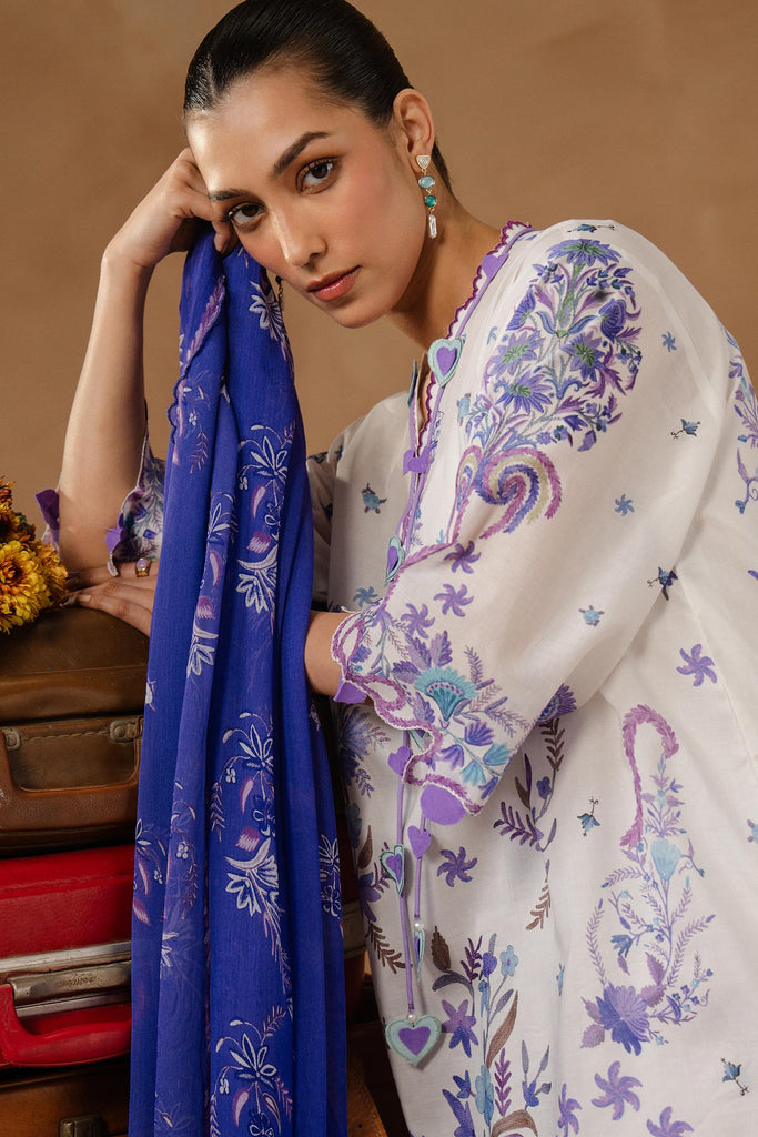 Sana Safinaz | Muzlin Spring 26 | M261-018A-CI - by Libasekhas UK - Registered Vendor of : Sana Safinaz - 100% Original Designer Dress