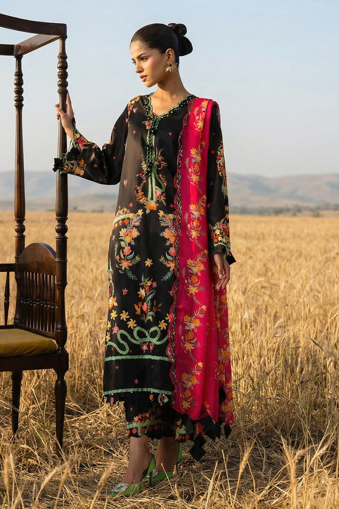 Sana Safinaz | Muzlin Spring 26 | M261-018B-CI - by Libasekhas UK - Registered Vendor of : Sana Safinaz - 100% Original Designer Dress
