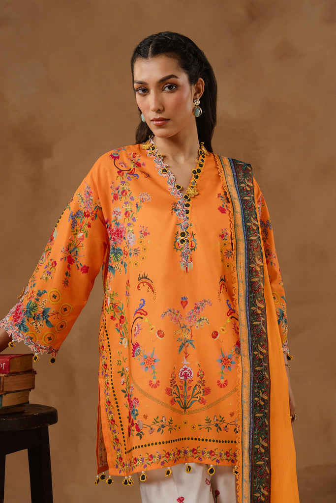 Sana Safinaz | Muzlin Spring 26 | M261-019B-CI - by Libasekhas UK - Registered Vendor of : Sana Safinaz - 100% Original Designer Dress