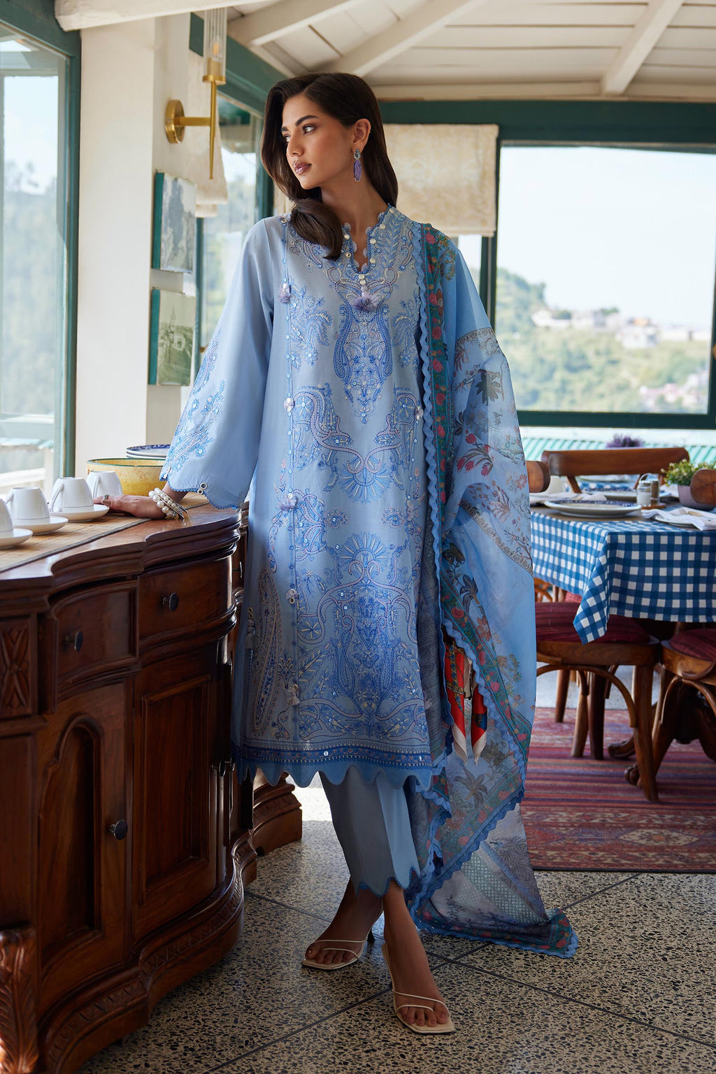 Sana Safinaz | Muzlin Summer 26 | 7-MS - by Libasekhas UK - Registered Vendor of : Sana Safinaz - 100% Original Designer Dress