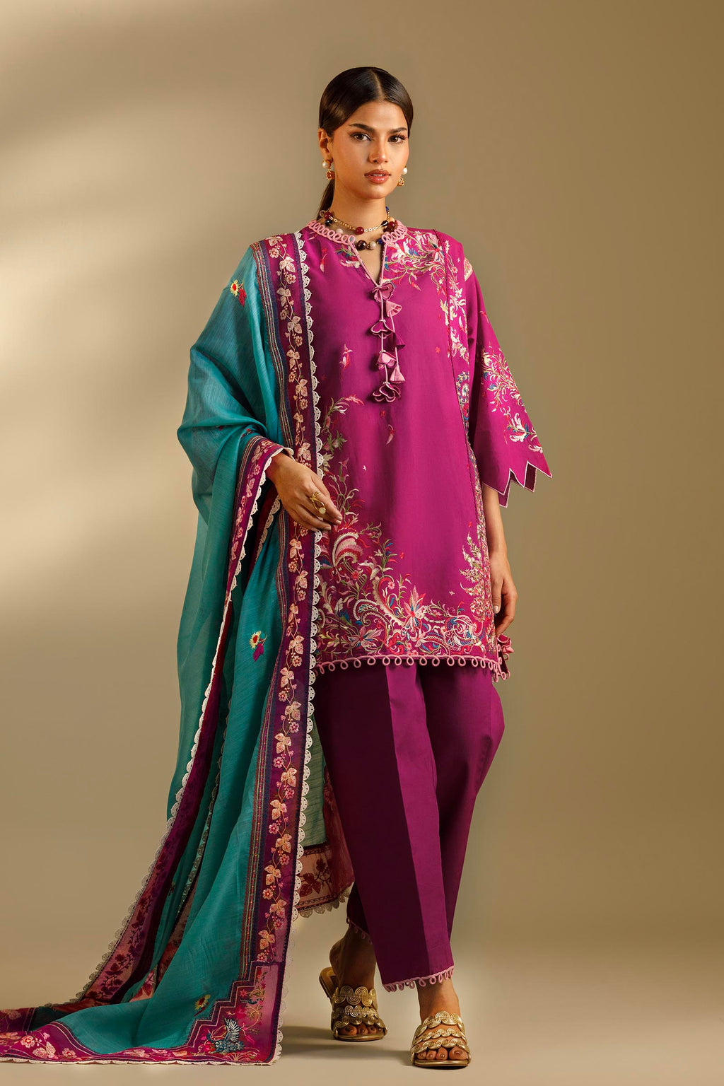 Sana Safinaz | Muzlin Summer 26 | MS-10 - by Libasekhas - Registered Vendor of : Sana Safinaz - 100% Original Designer Dress