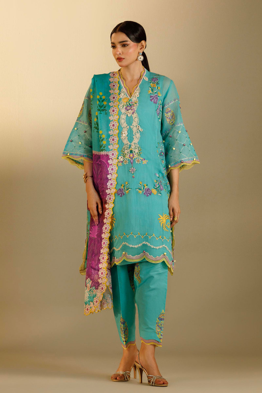 Sana Safinaz | Muzlin Summer 26 | 37-MS - by Libasekhas UK - Registered Vendor of : Sana Safinaz - 100% Original Designer Dress