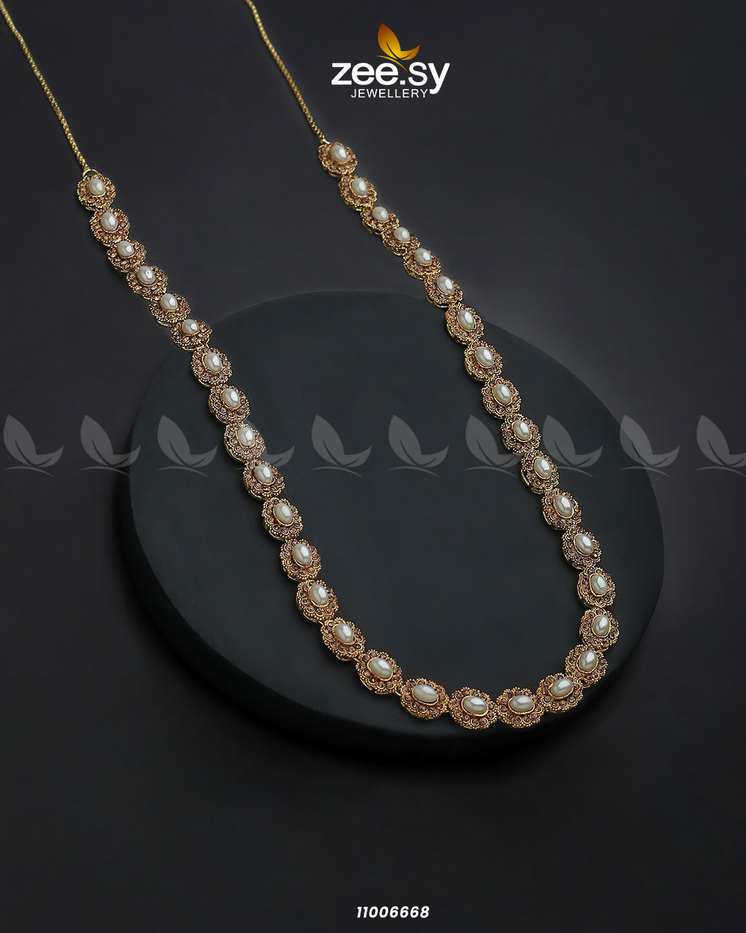 Mala Necklace-0915 - by - Libasekhas UK - Registered Vendor of : Zeesy - 100% Original Designer Dresss