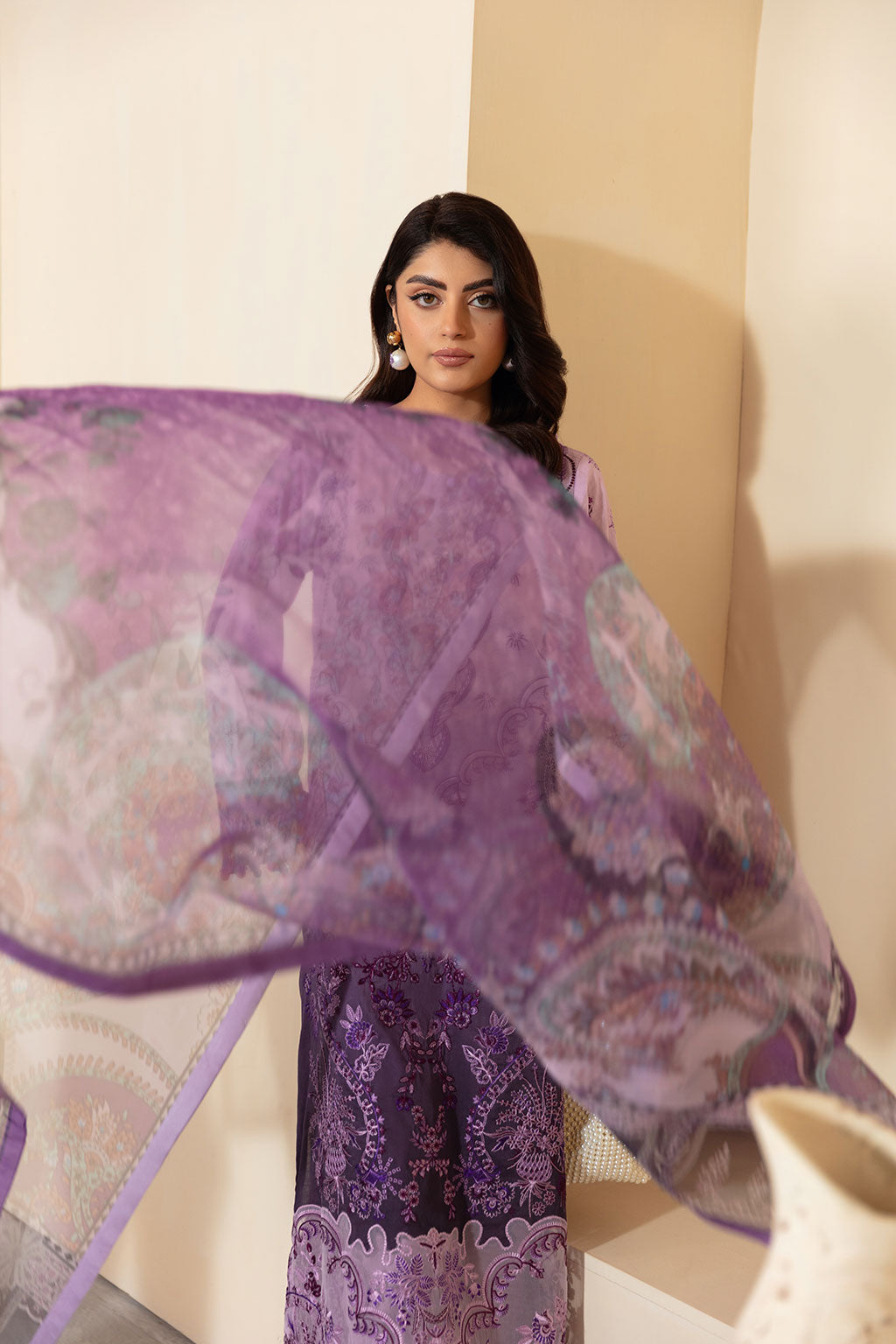 Ramsha | Mashaal Luxury Lawn | L-1304 - by - Libasekhas UK - Registered Vendor of : Ramsha - 100% Original Designer Dresss