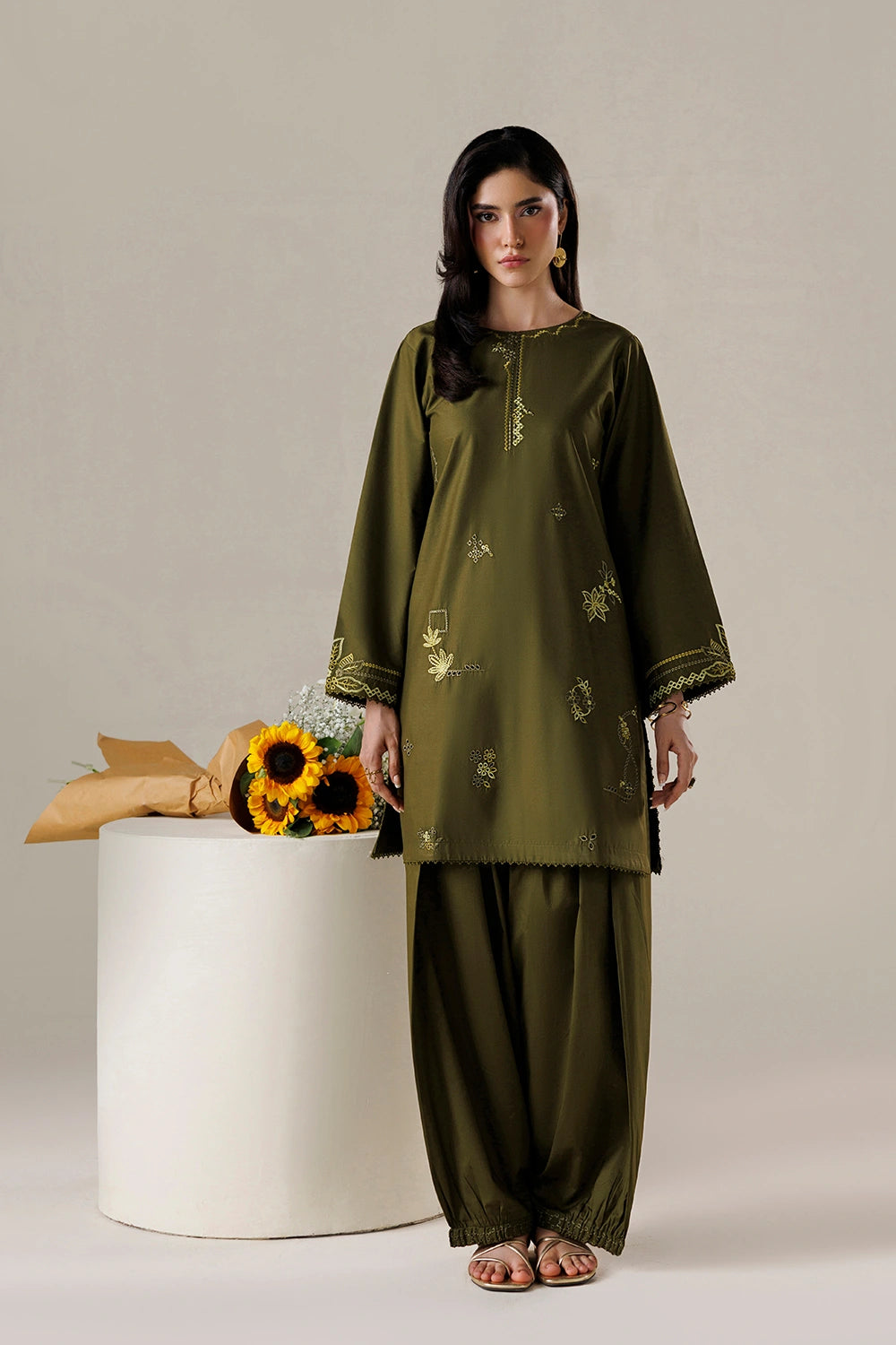 Azure | Chic Essentials |Matcha Mood - by Libasekhas UK - Registered Vendor of : Azure - 100% Original Designer Dress