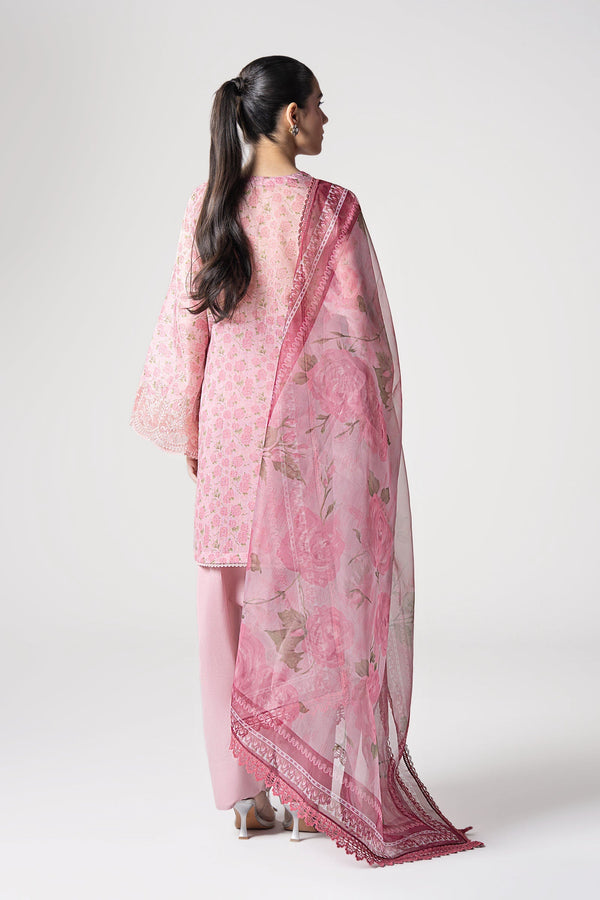 Maria B | Basics RTW | 3 Pc Embroidered Dobby Suit | MB-CS25-145 - by - Libasekhas UK - Registered Vendor of : Maria B - 100% Original Designer Dresss