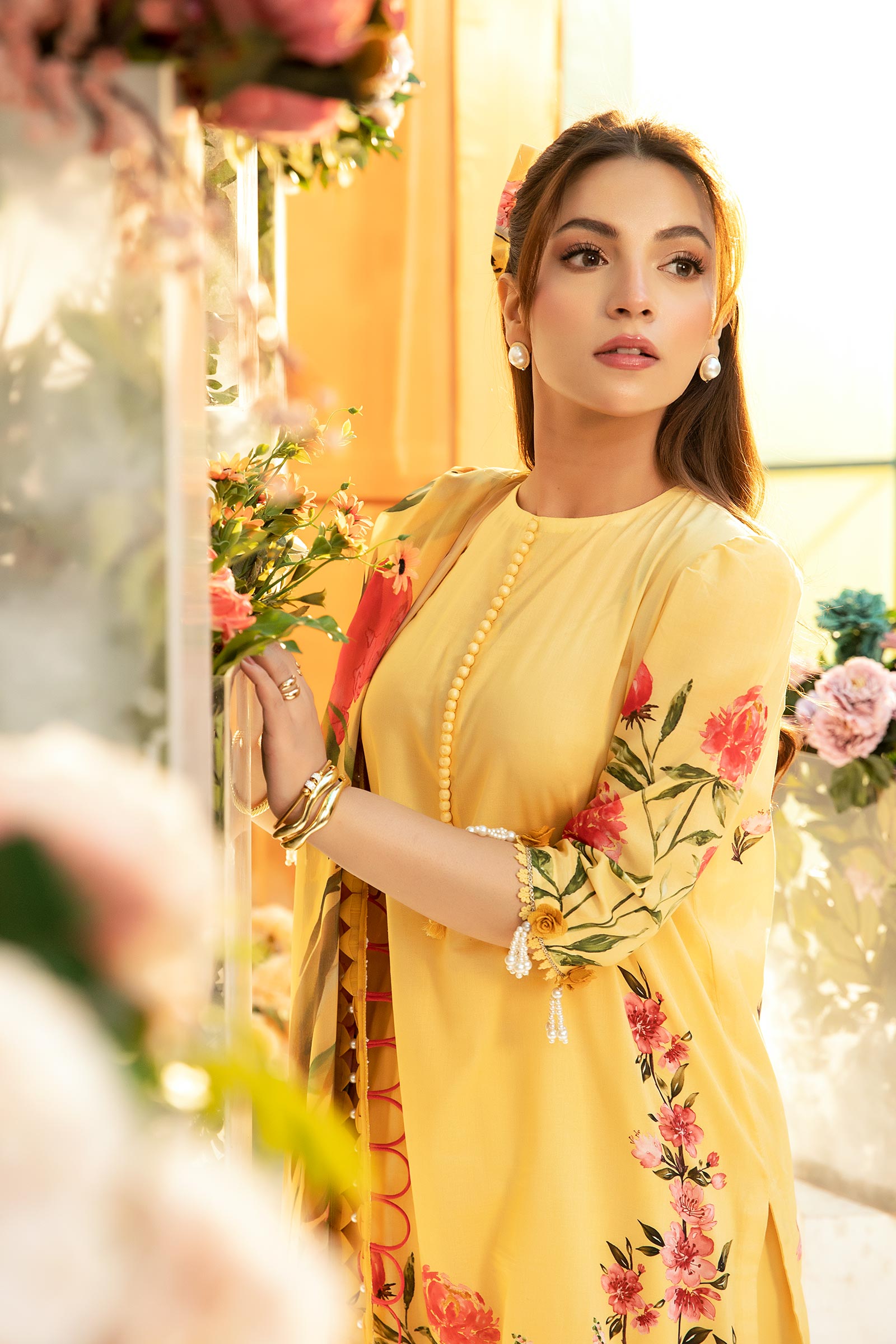 Maria B | M Basic Summer Lawn 25 | MB-CUS25-701A - by - Libasekhas UK - Registered Vendor of : Maria B - 100% Original Designer Dresss