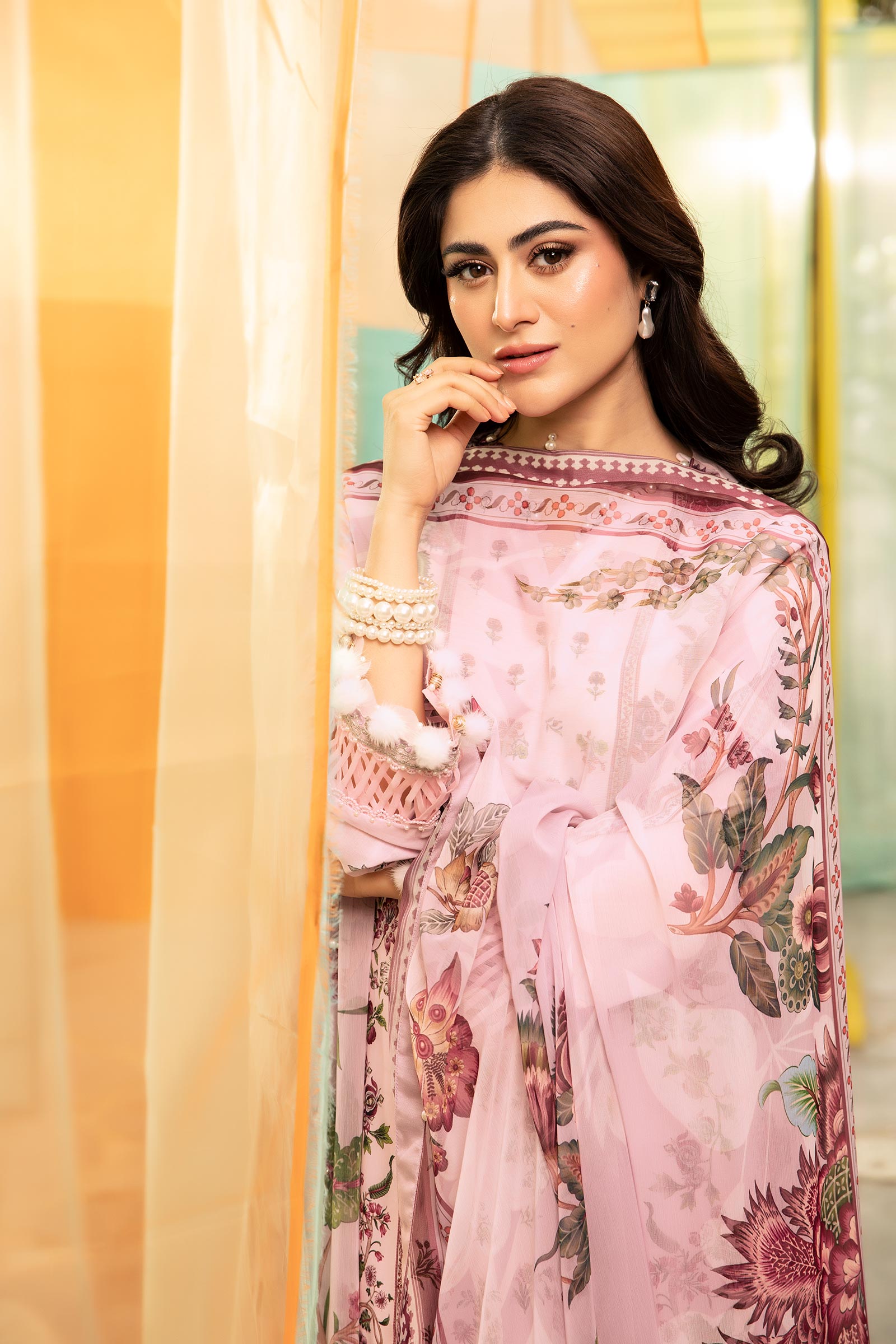 Maria B | M Basic Summer Lawn 25 | MB-CUS25-705B - by - Libasekhas UK - Registered Vendor of : Maria B - 100% Original Designer Dresss