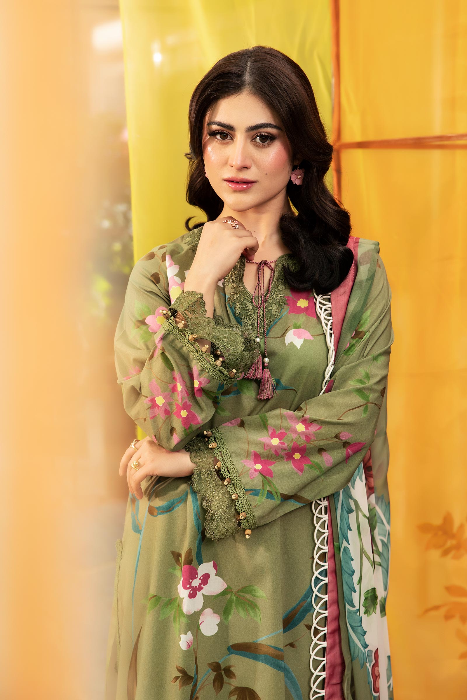 Maria B | M Basic Summer Lawn 25 | MB-CUS25-707A - by - Libasekhas UK - Registered Vendor of : Maria B - 100% Original Designer Dresss