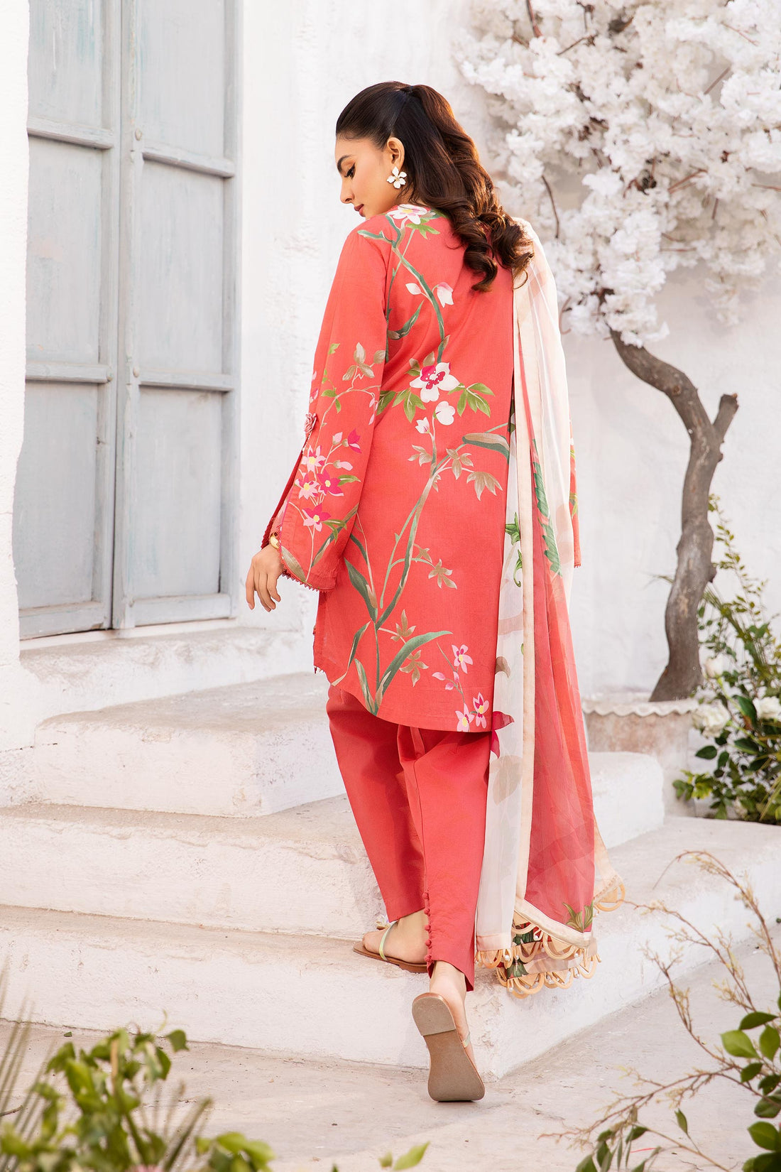 Maria B | M Basic Summer Lawn 25 | MB-CUS25-707B - by - Libasekhas UK - Registered Vendor of : Maria B - 100% Original Designer Dresss
