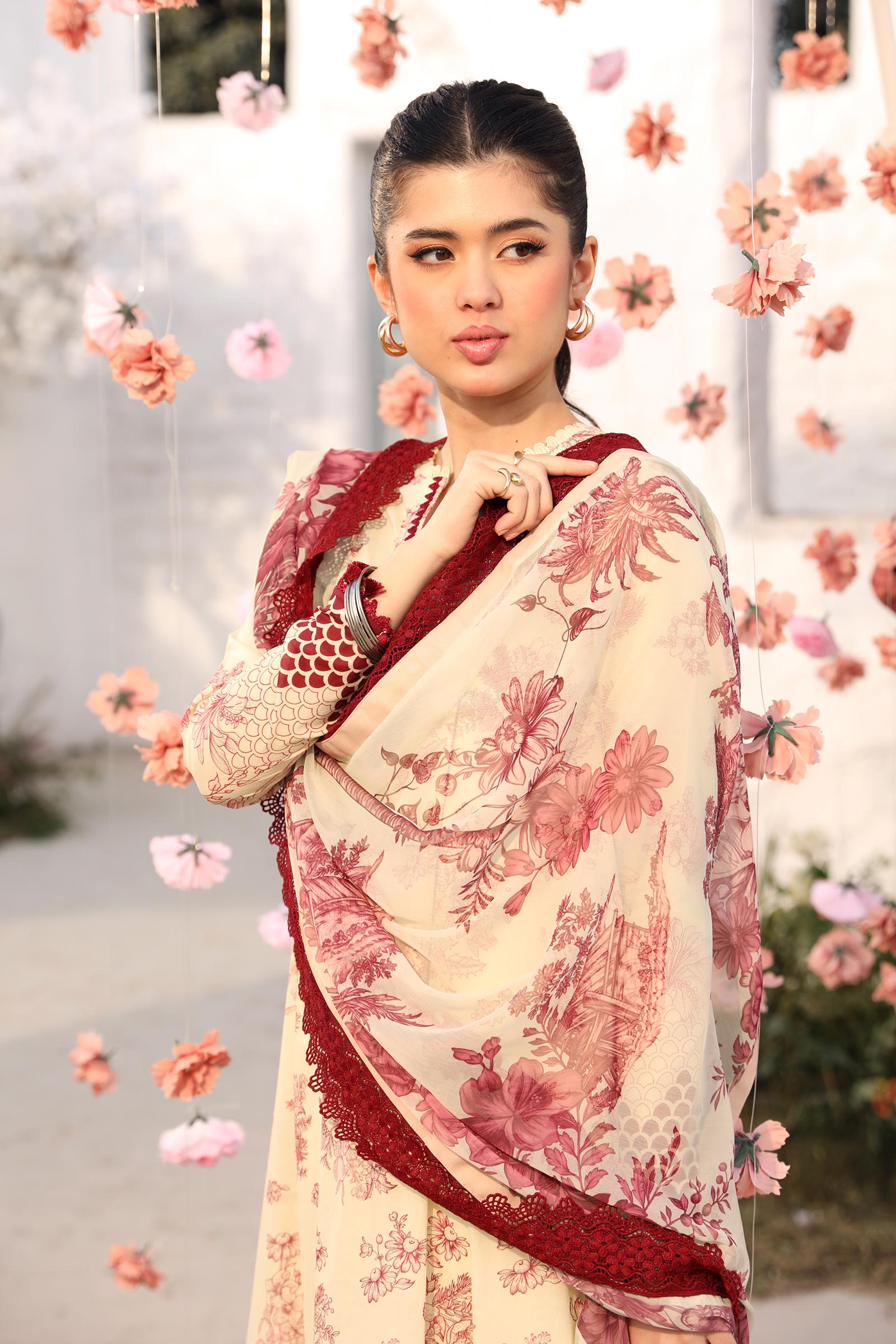 Maria B | M Basic Summer Lawn 25 | MB-CUS25-709A - by - Libasekhas UK - Registered Vendor of : Maria B - 100% Original Designer Dresss