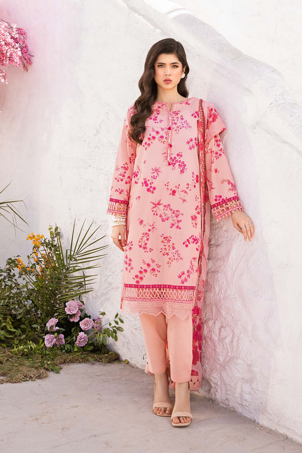 Maria B | M Basic Summer Lawn 25 | MB-CUS25-709A - by - Libasekhas UK - Registered Vendor of : Maria B - 100% Original Designer Dresss