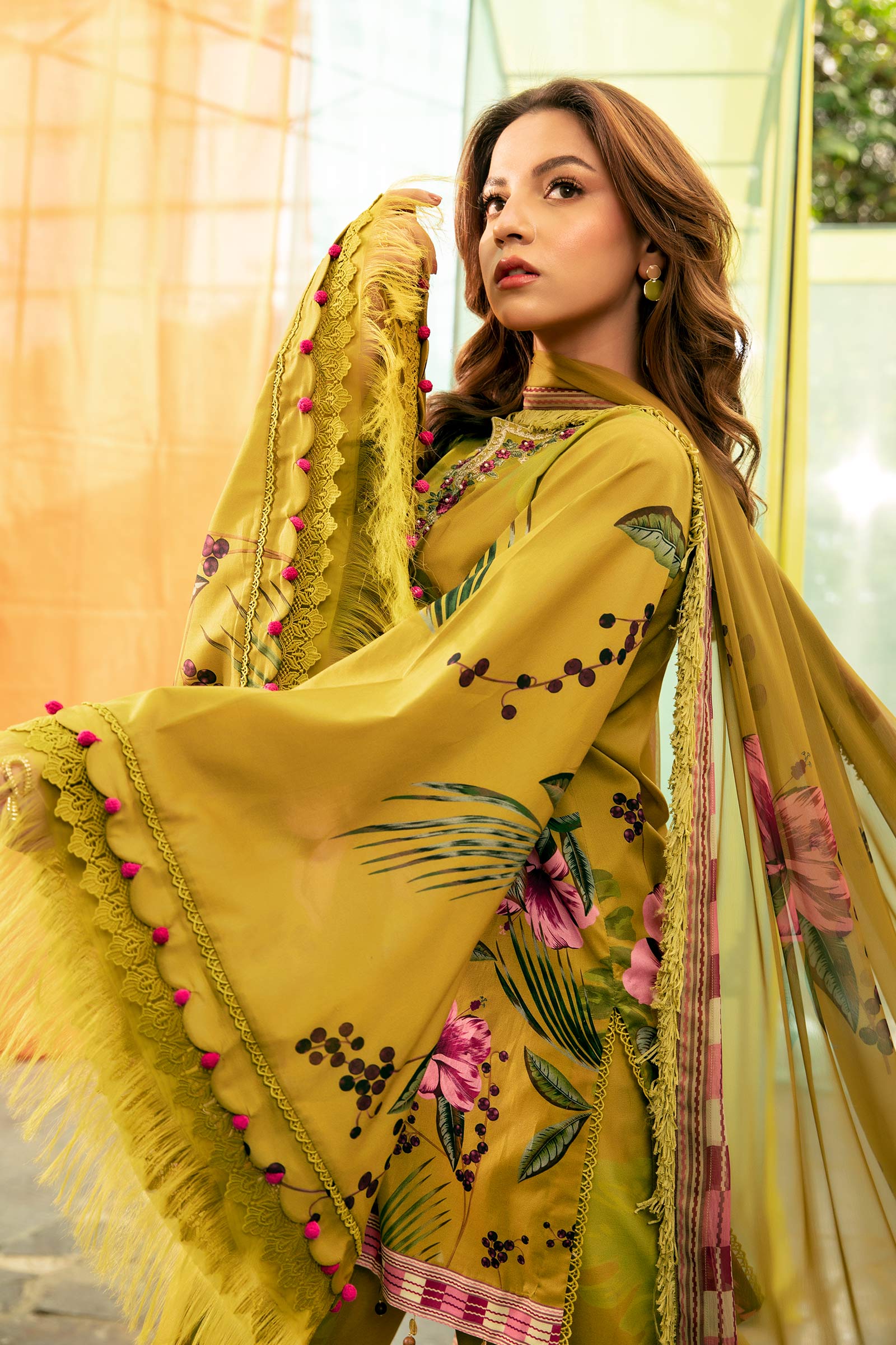 Maria B | M Basic Summer Lawn 25 | MB-CUS25-710A - by - Libasekhas UK - Registered Vendor of : Maria B - 100% Original Designer Dresss