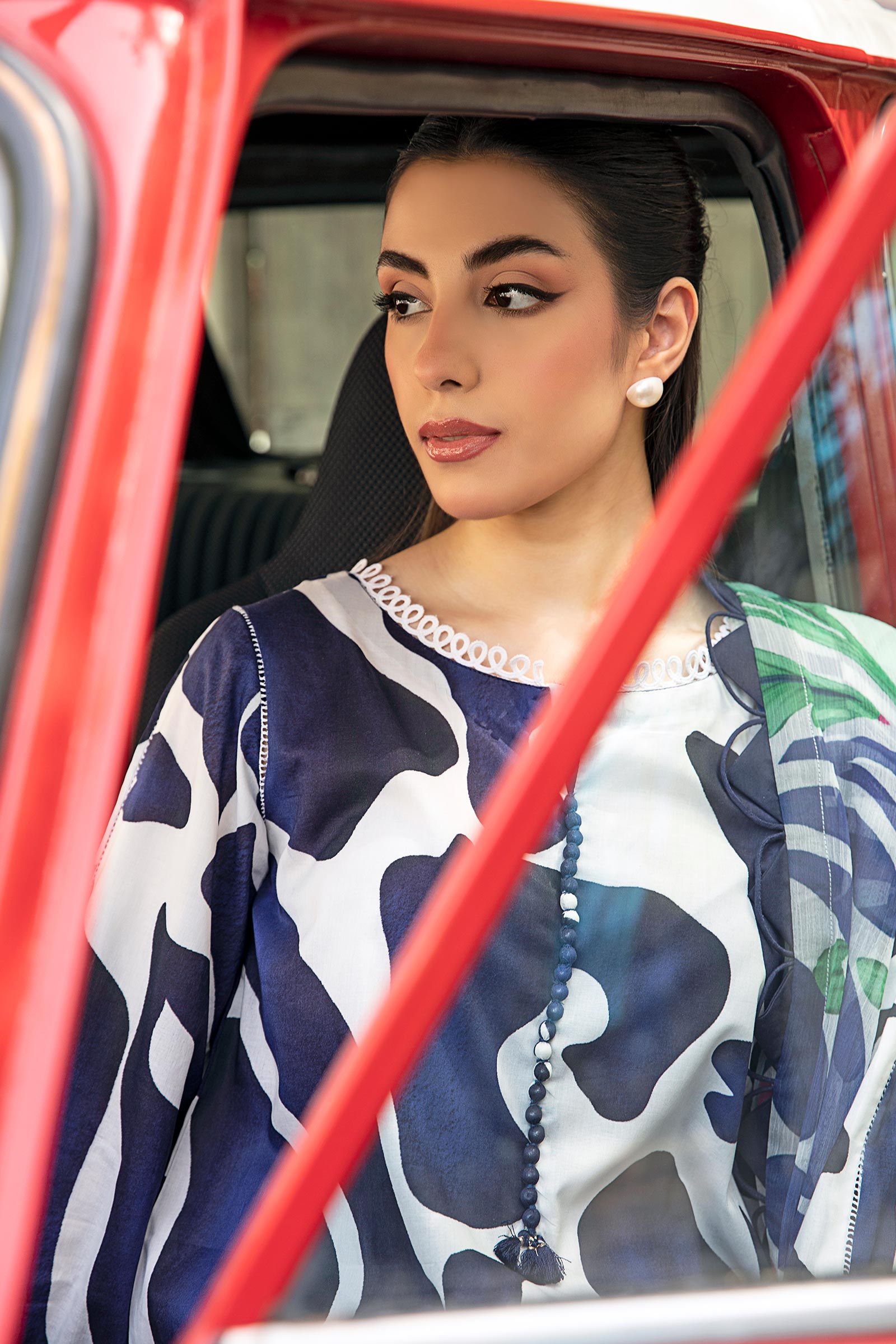 Maria B | Eid Basic Lawn | MB-CUS25-905B - by - Libasekhas UK - Registered Vendor of : Maria B - 100% Original Designer Dresss