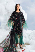 Maria B | M Basics Dreamscape Eid Lawn | MB-CUSV14-01B - by Libasekhas UK - Registered Vendor of : Maria B - 100% Original Designer Dress