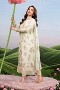 Maria B | M Basics Dreamscape Eid Lawn | MB-CUSV14-02A - by Libasekhas UK - Registered Vendor of : Maria B - 100% Original Designer Dress