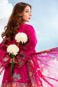Maria B | M Basics Dreamscape Eid Lawn | MB-CUSV14-03B - by Libasekhas UK - Registered Vendor of : Maria B - 100% Original Designer Dress