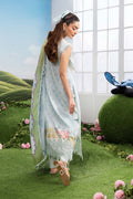 Maria B | M Basics Dreamscape Eid Lawn | MB-CUSV14-06A - by Libasekhas UK - Registered Vendor of : Maria B - 100% Original Designer Dress