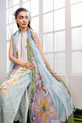 Maria B | M Basics Dreamscape Eid Lawn | MB-CUSV14-06A - by Libasekhas UK - Registered Vendor of : Maria B - 100% Original Designer Dress