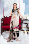 Maria B | M Basics Dreamscape Eid Lawn | MB-CUSV14-06B - by Libasekhas UK - Registered Vendor of : Maria B - 100% Original Designer Dress