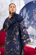 Maria B | M Basics Dreamscape Eid Lawn | MB-CUSV14-07B - by Libasekhas UK - Registered Vendor of : Maria B - 100% Original Designer Dress