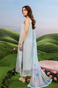 Maria B | M Basics Dreamscape Eid Lawn | MB-CUSV14-10A - by Libasekhas UK - Registered Vendor of : Maria B - 100% Original Designer Dress