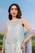 Maria B | M Basics Dreamscape Eid Lawn | MB-CUSV14-10A - by Libasekhas UK - Registered Vendor of : Maria B - 100% Original Designer Dress