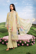 Maria B | M Basics Dreamscape Eid Lawn | MB-CUSV14-11A - by Libasekhas UK - Registered Vendor of : Maria B - 100% Original Designer Dress